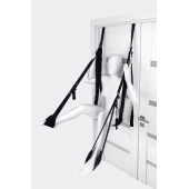 Черные секс-качели на дверь Anonymo №0505 - ToyFa - купить с доставкой в Грозном