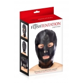 Маска-шлем с прорезями для глаз и рта - Fetish Tentation - купить с доставкой в Грозном