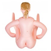 Надувная секс-кукла с реалистичной головой и поднятыми ножками - ToyFa - в Грозном купить с доставкой