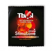 Разогревающий гель-лубрикант Stimulove Strong в одноразовой упаковке - 4 гр. - Биоритм - купить с доставкой в Грозном