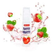 Гель-смазка Tutti-frutti с земляничным вкусом - 30 гр. - Биоритм - купить с доставкой в Грозном