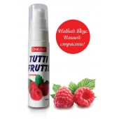 Гель-смазка Tutti-frutti с малиновым вкусом - 30 гр. - Биоритм - купить с доставкой в Грозном