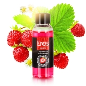 Массажное масло Eros fantasy с ароматом земляники - 50 мл. - Биоритм - купить с доставкой в Грозном