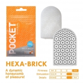 Карманный мастурбатор HEXA-BRICK - Tenga - в Грозном купить с доставкой