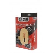 Мастурбатор-вагина с вибрацией и выносным пультом управления REALSTUFF SMOOTH   BALD - Dream Toys - в Грозном купить с доставкой