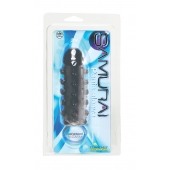 Дымчатая стимулирующая насадка с закрытой головкой SAMURAI PENIS SLEEVE BLACK - 14,5 см. - NMC - в Грозном купить с доставкой