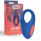 Синее эрекционное кольцо RRRING First Date Cock Ring - FeelzToys - в Грозном купить с доставкой