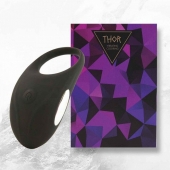 Черное эрекционное виброкольцо Thor Cockring - FeelzToys - в Грозном купить с доставкой