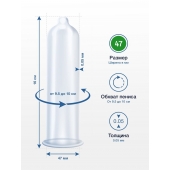 Презервативы MY.SIZE размер 47 - 10 шт. - My.Size - купить с доставкой в Грозном