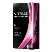 Ультратонкие презервативы VITALIS PREMIUM super thin - 12 шт. - Vitalis - купить с доставкой в Грозном