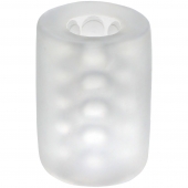 Прозрачный мастурбатор HELPING HEAD - Doc Johnson - в Грозном купить с доставкой