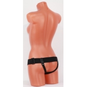 Универсальные черные трусики для страпона - БДСМ Арсенал - купить с доставкой в Грозном