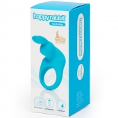 Голубое эрекционное виброкольцо Happy Rabbit Rechargeable Rabbit Cock Ring - Happy Rabbit - в Грозном купить с доставкой