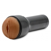 Коричневый мастурбатор-вагина Feel Stroker - Kiiroo - в Грозном купить с доставкой