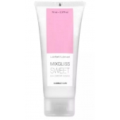 Смазка на водной основе Mixgliss Sweet с ароматом бабл-гам - 70 мл. - Mixgliss - купить с доставкой в Грозном