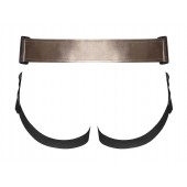 Бронзовый пояс для насадок Curious Harness - Strap-on-me - купить с доставкой в Грозном