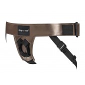Бронзовый пояс для насадок Curious Harness - Strap-on-me - купить с доставкой в Грозном