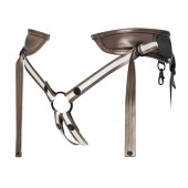 Бронзовый пояс для насадок Desirous Harness - Strap-on-me - купить с доставкой в Грозном