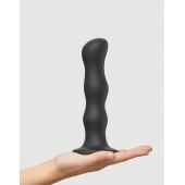 Черная насадка Strap-On-Me Dildo Geisha Balls size XL - Strap-on-me - купить с доставкой в Грозном