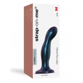 Темно-синяя насадка Strap-On-Me Dildo Plug Snaky size M - Strap-on-me - купить с доставкой в Грозном