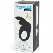 Черное эрекционное виброкольцо Happy Rabbit Rechargeable Rabbit Cock Ring - Happy Rabbit - в Грозном купить с доставкой