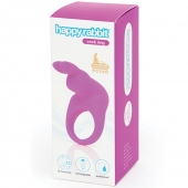 Фиолетовое эрекционное виброкольцо Happy Rabbit Rechargeable Rabbit Cock Ring - Happy Rabbit - в Грозном купить с доставкой