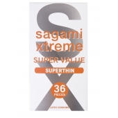 Ультратонкие презервативы Sagami Xtreme Superthin - 36 шт. - Sagami - купить с доставкой в Грозном