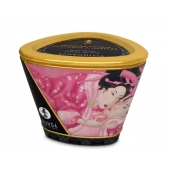 Массажная свеча Rose Petals с ароматом розы - 170 мл. - Shunga - купить с доставкой в Грозном