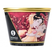 Массажная  свеча Sparkling Strawberry Wine с ароматом клубничного вина - 170 мл. - Shunga - купить с доставкой в Грозном