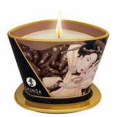 Массажная свеча Intoxicatin Chocolate с ароматом шоколада - 170 мл. - Shunga - купить с доставкой в Грозном