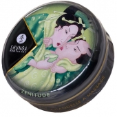 Массажная свеча Exotic Green Tea с ароматом зелёного чая - 30 мл. - Shunga - купить с доставкой в Грозном