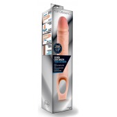 Телесная насадка на пенис 10 Inch Cock Sheath Extender - 25 см. - Blush Novelties - в Грозном купить с доставкой