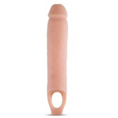 Телесная насадка на пенис 11.5 Inch Cock Sheath Penis Extender - 29,2 см. - Blush Novelties - в Грозном купить с доставкой