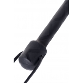 Чёрный стек с фигуркой леопарда на наконечнике - 21 см. - ToyFa - купить с доставкой в Грозном