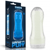 Светящийся в темноте мастурбатор Lumino Play Masturbator Pocketed - Lovetoy - в Грозном купить с доставкой
