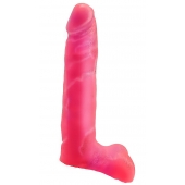 Розовая насадка-фаллос для трусиков Harness - 16,5 см. - LOVETOY (А-Полимер) - купить с доставкой в Грозном