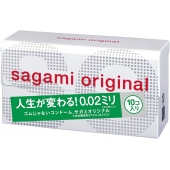 Ультратонкие презервативы Sagami Original 0.02 - 10 шт. - Sagami - купить с доставкой в Грозном