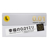 Презервативы Sagami Original 0.02 L-size увеличенного размера - 5 шт. - Sagami - купить с доставкой в Грозном