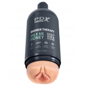 Телесный мастурбатор-вагина Shower Therapy Milk Me Honey - Pipedream - в Грозном купить с доставкой