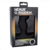 Черный вибромассажер простаты Nexus G-Rider+ - 12,6 см. - Nexus Range - в Грозном купить с доставкой