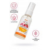 Съедобная гель-смазка Yovee «Двойной соблазн» с Д-пантенолом и вкусом клубники и дыни - 50 мл. - ToyFa - купить с доставкой в Грозном