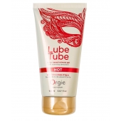 Интимный гель на водной основе Lube Tube Hot с разогревающим эффектом - 150 мл. - ORGIE - купить с доставкой в Грозном