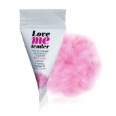 Съедобное согревающее массажное масло Love Me Tender Cotton Candy с ароматом сладкой ваты - 10 мл. - Love to Love - купить с доставкой в Грозном