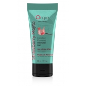 Съедобный интимный гель Orgie Lube Tube Cocktail Strawberry Mojito - 50 мл. - ORGIE - купить с доставкой в Грозном