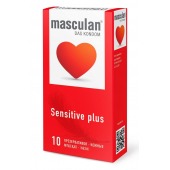 Презервативы Masculan Sensitive plus - 10 шт. - Masculan - купить с доставкой в Грозном