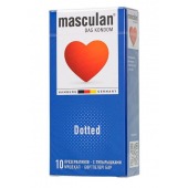 Презервативы с пупырышками Masculan Dotted - 10 шт. - Masculan - купить с доставкой в Грозном