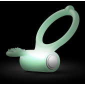 Светящееся в темноте эрекционное виброкольцо Power Clit - Dorcel - в Грозном купить с доставкой