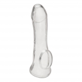 Прозрачная насадка на пенис Transparent Penis Enhancing Sleeve Extension - 15,9 см. - BlueLine - в Грозном купить с доставкой