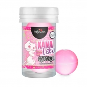 Лубрикант на силиконовой основе с эффектом вибрации Xana Loka Hot Ball (2 шарика по 3 гр.) - HotFlowers - купить с доставкой в Грозном