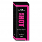 Гель для оральных ласк Oral Hot с согревающим эффектом - 15 гр. - HotFlowers - купить с доставкой в Грозном